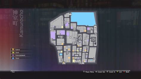 yakuza 0 kamurocho map|WIP .